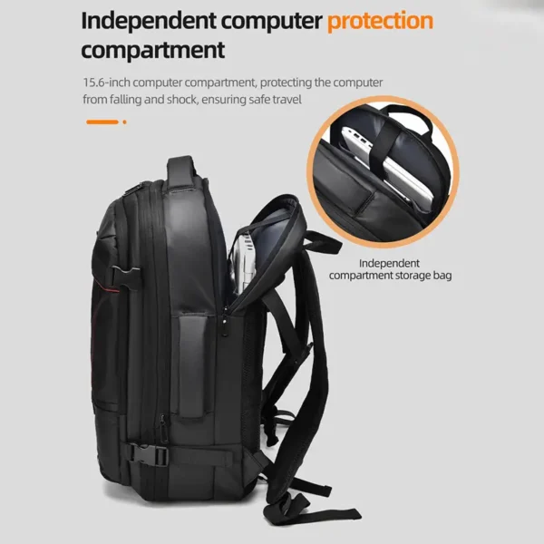 women's vacuum compression backpack